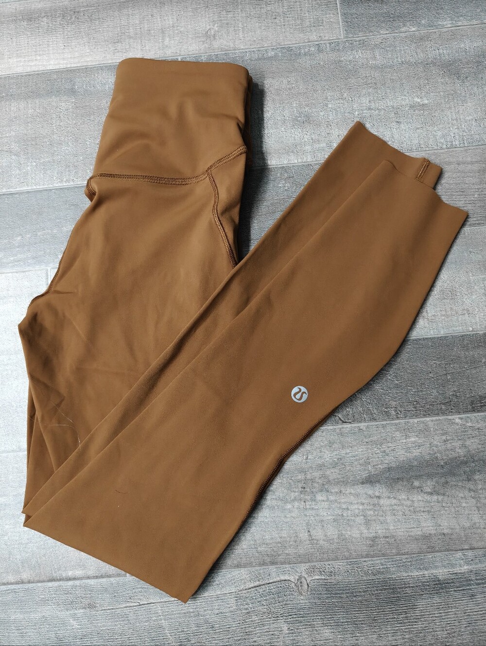 Lululemon Base Pace High-Rise Leggings 25" Copper Brown Nwot Size 0